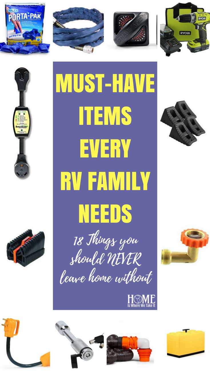 RV Equipment - Things to Buy Before Your First Trip