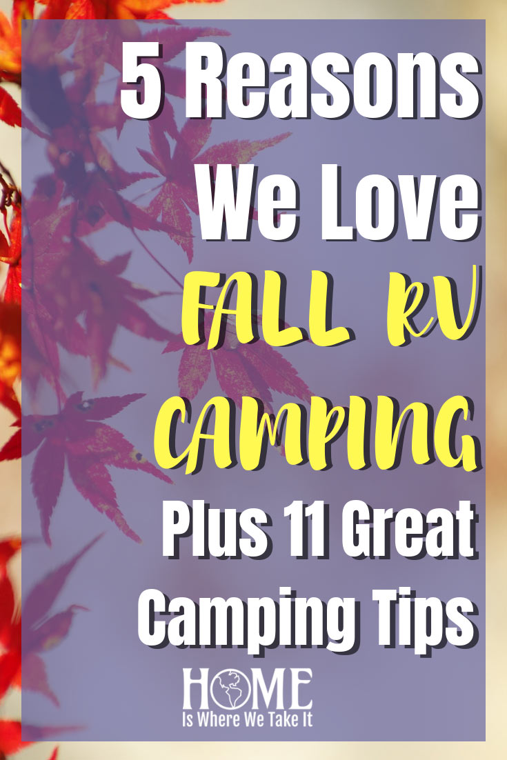 RV Camping in the Fall