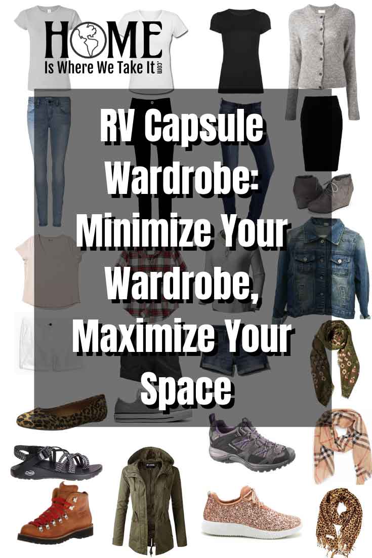 How to Build A Capsule Wardrobe for Fulltime RV Living - Hoffmans Living  Outside the Box
