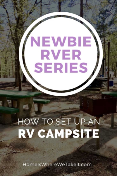 Setup RV campsite