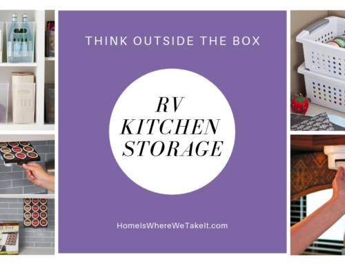 RV Kitchen Storage – Think Outside the Box