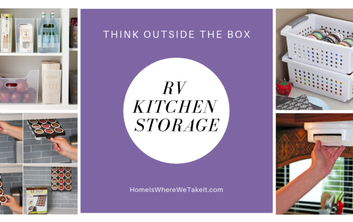 RV Kitchen Storage