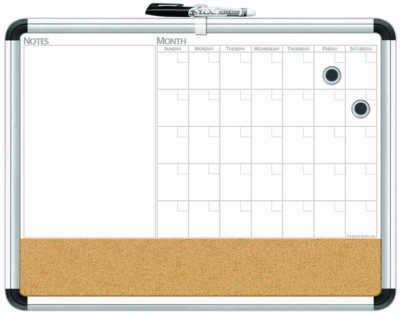 RV Kitchen Storage - Magnetic Calendar