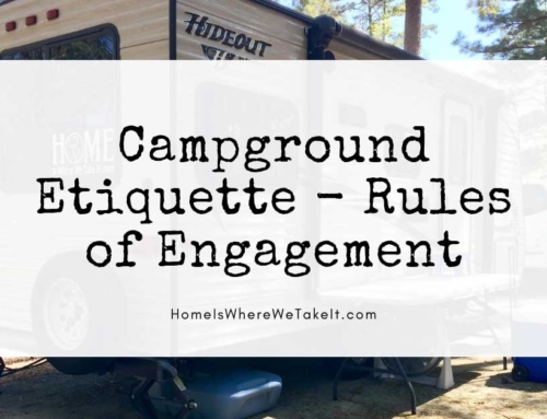 Campground Etiquette – Rules of Engagement